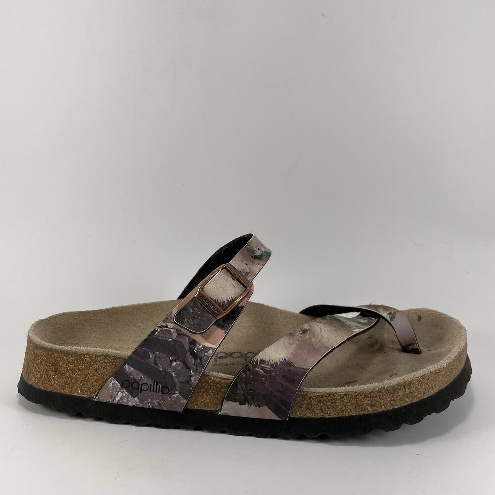 Papillio Birkenstock Tabora Mayari Sandals Crystal Lilac Womens 38/ 7-7.5